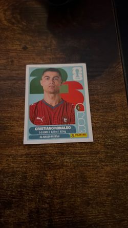 Ronaldo World Cup sticker