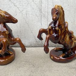 Ceramic Decorative Horses (Set)