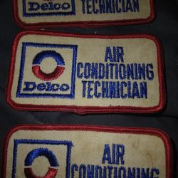 Vintage AC Delco Patches