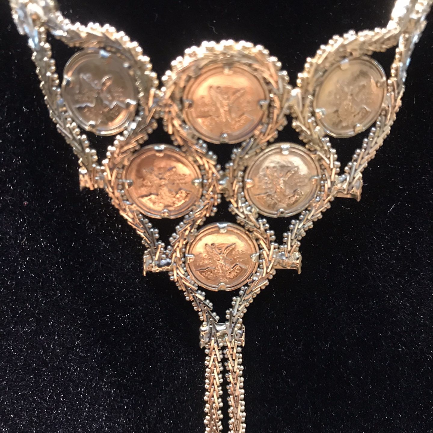50 Pesos Coin Centenario Necklace , Centenario Chain, 14k Centenario Necklace , Real Solid Gold, Centenario ,mexican Coins, 50 Pesos , Coins