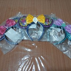 Disney Loungefly Stained Glass Collection Headband/Ears LIMITED EDITION SOLD OUT 