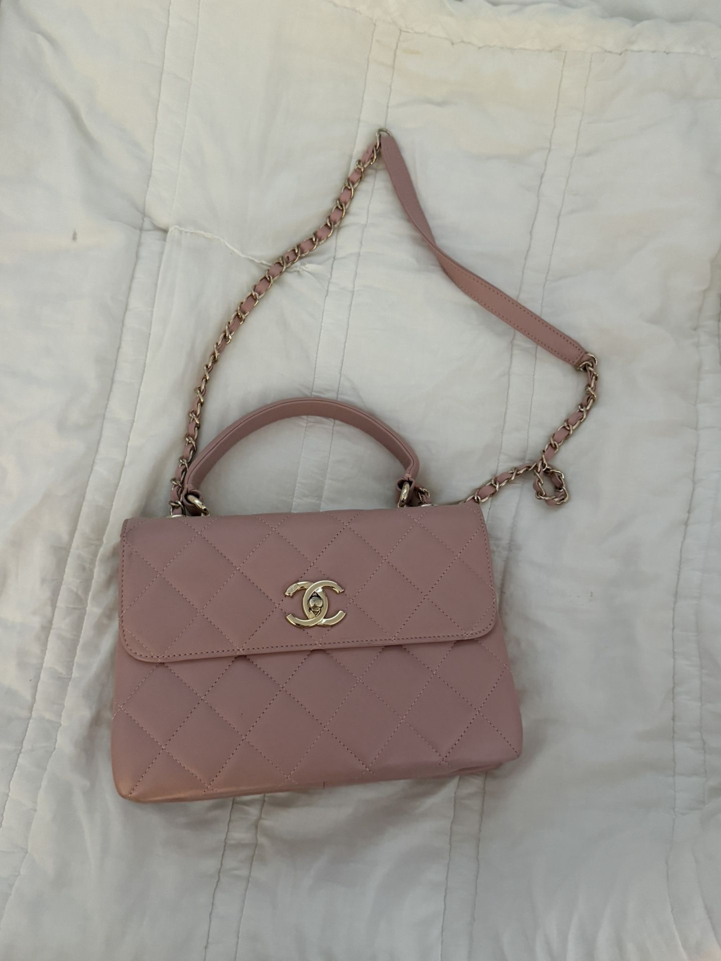 Pink Handbag/Cross Body Bag
