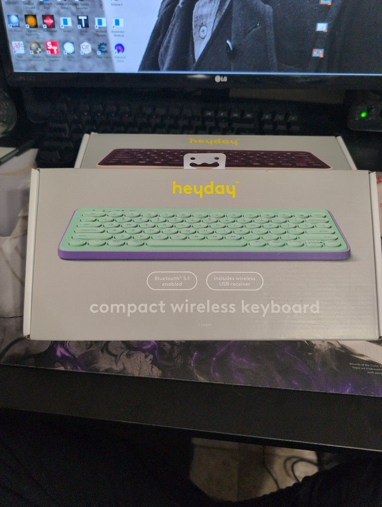 Heyday Wireless Keyboard Unopened 