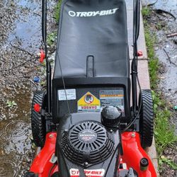 TROY BILT SELF PROPPELL RUNS GOOD SERIOUS BUYERS ONLY 