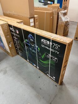 75 Inch TCL QD Mini LED QM6K 4K HDR Smart TV
