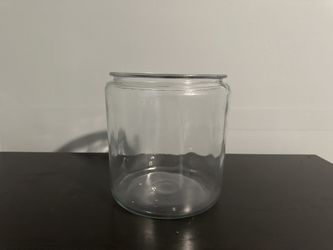 Large Glass Storage Jar