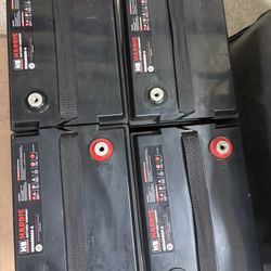 NEW HARRIS AGM 6V BATTERIES 