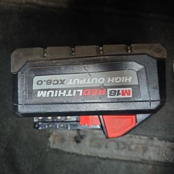 Milwaukee M18 red lithium 6.0 high output battery