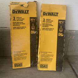 dewalt 3 cordless bi-metal band saw blades