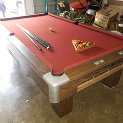 3 SLATE GANDY POOL TABLE