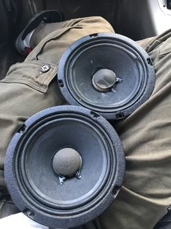 2 6.5s 300 Watts each want 80!