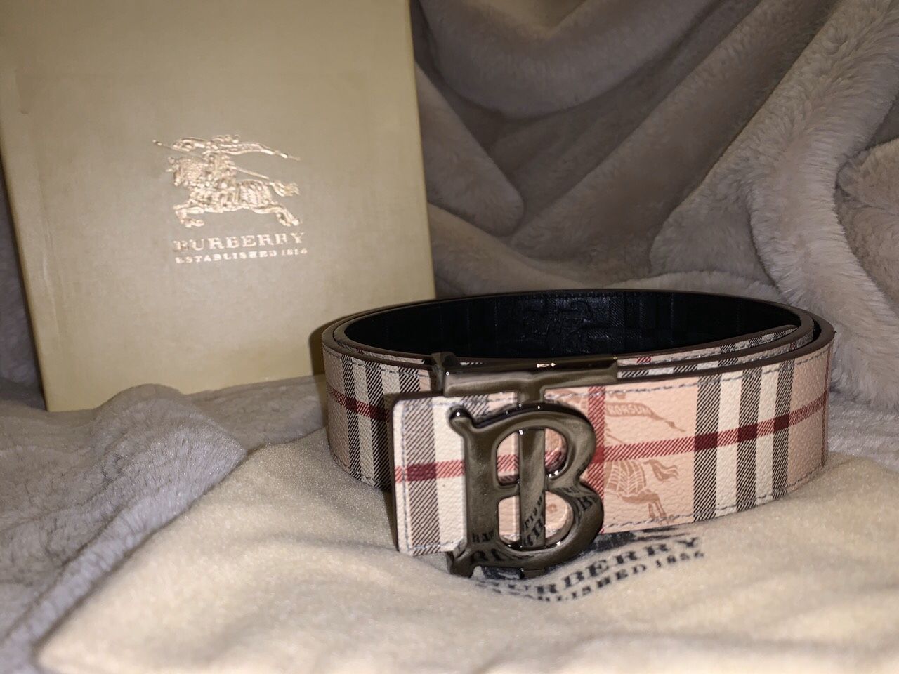 *New* Burberry Monogram Belt