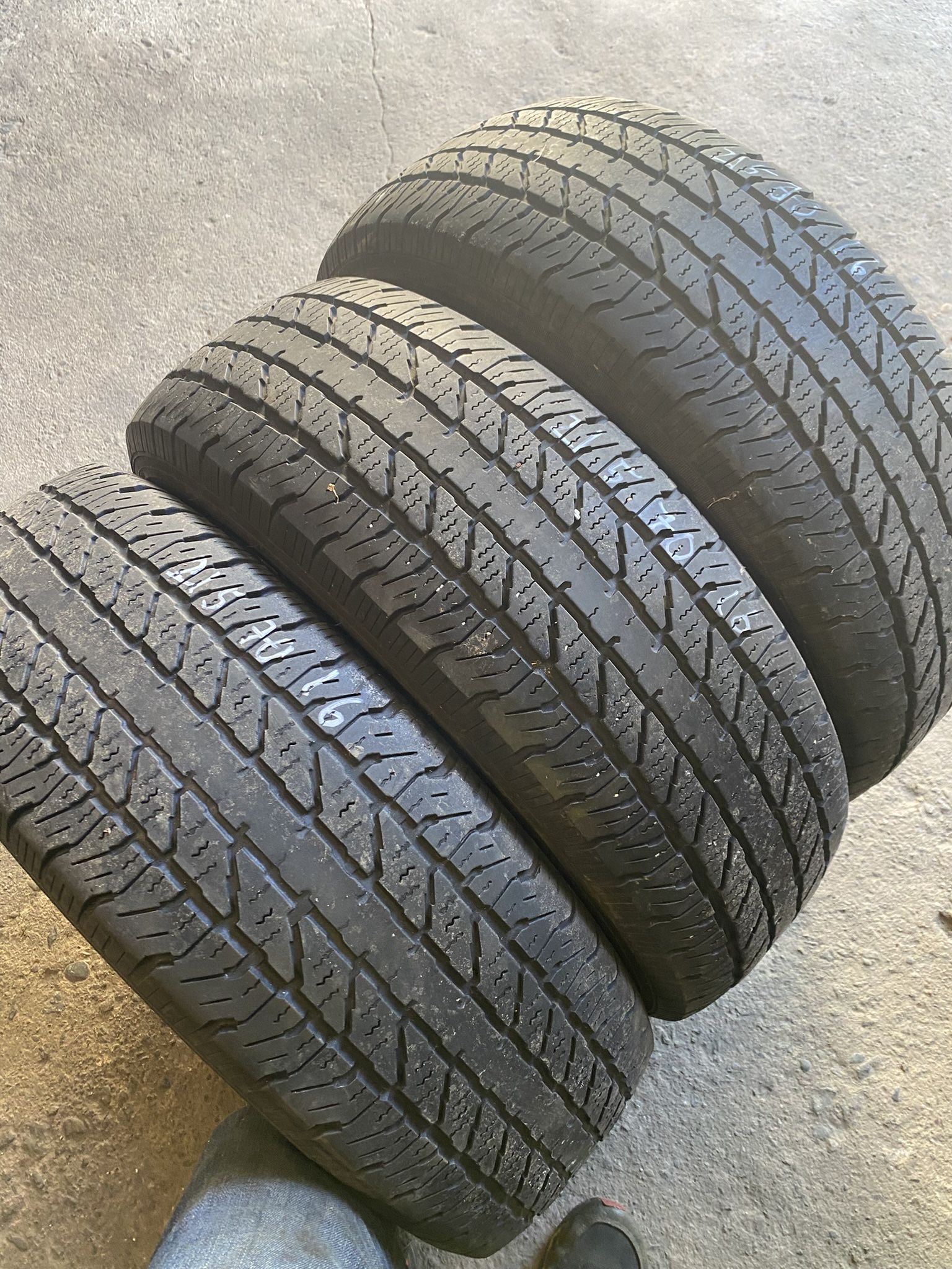 3 Tires 215 70 16