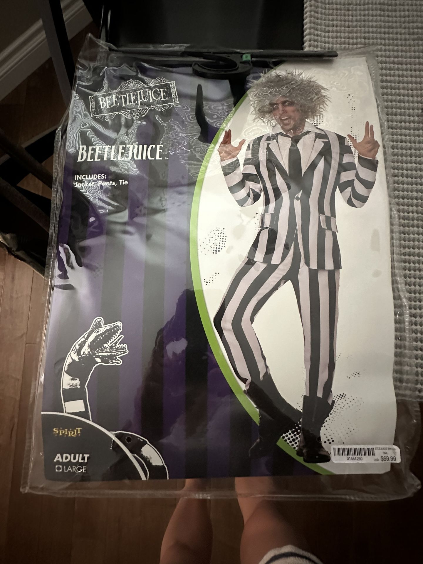 Beetle juice Costume