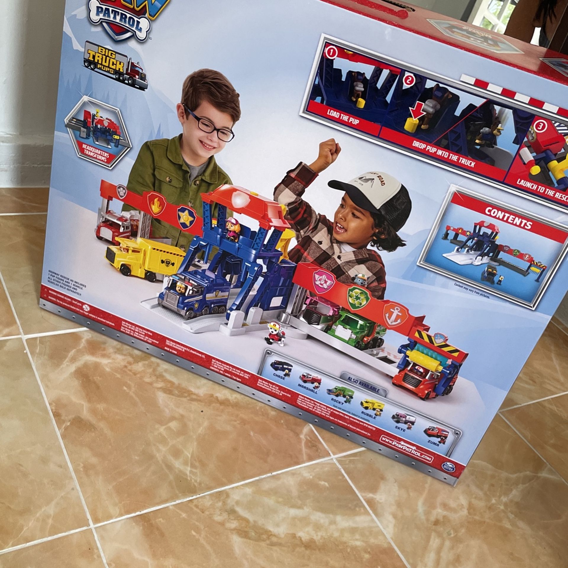 Kids Toy Paw Patrol Big Truck NIB