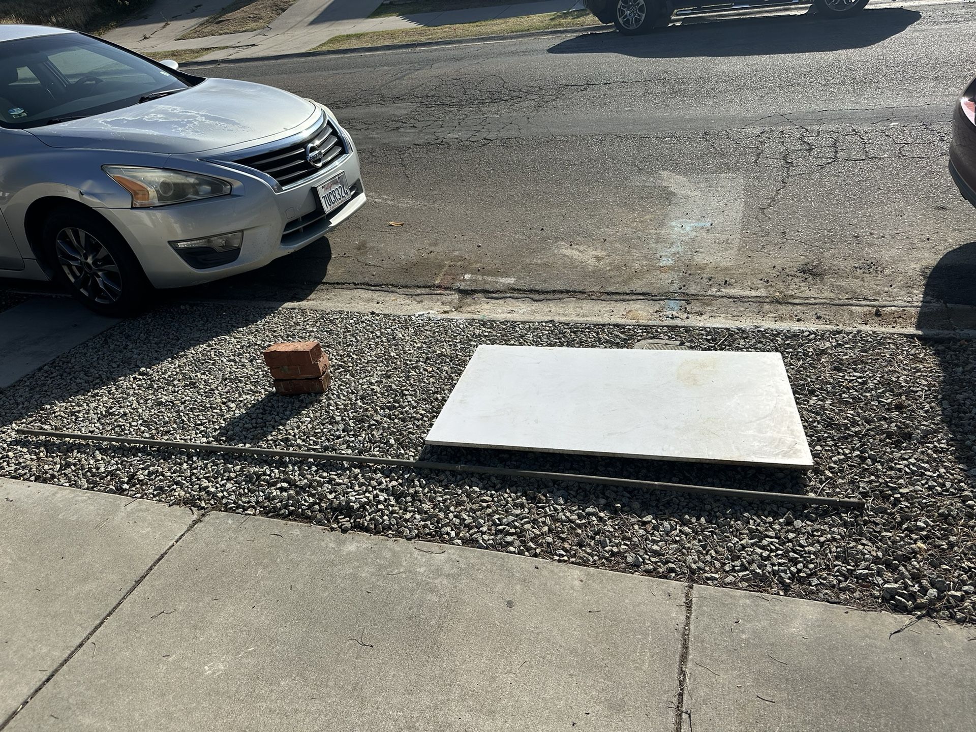 FREE Heavy Wooden Garage Shelf