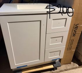 30” BATHROOM VANITY WHITE COLOR