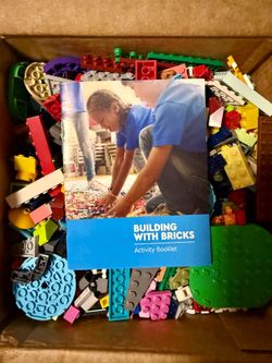 Brand new box of LEGOS pieces