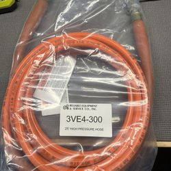 Reliable 3Ve 4–325 Foot High-Pressure Hose, 10,000 PSI