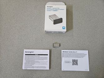 Kensington VeriMark Gen2 USB-A Fingerprint Key Reader