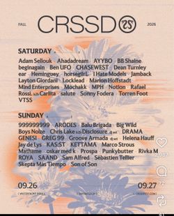 CRSSD Fest