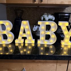 BABY LED Letters