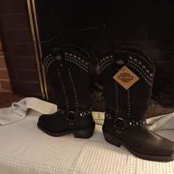 Harley DAVIDSON BOOTS  WOMEN'S SZ. 6M
