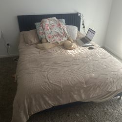 Queen Size Mattress & Frame Set