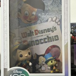 Pinocchio And Jiminiy Cricket 100 Years Disney Funko Pop 