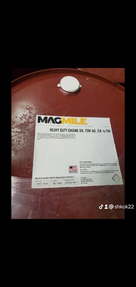 Special Price Motor Oil 15w40 Desil Drums 55galon Barril High Quality 