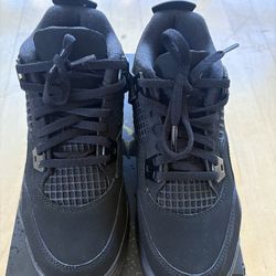Jordan 4 Retro “Black Cat” Youth Size 3Y – With Box