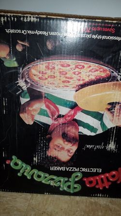 A collector's pizza oven Electric