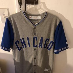 Chicago Cubs Majestic MLB Coolbase Alt Jersey S 