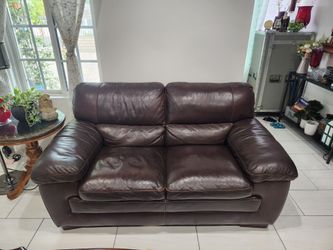 Leather sofa set for sale