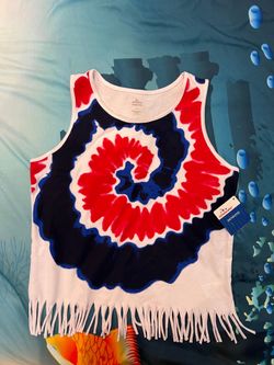Girls Graphic Tank Size 10/12.