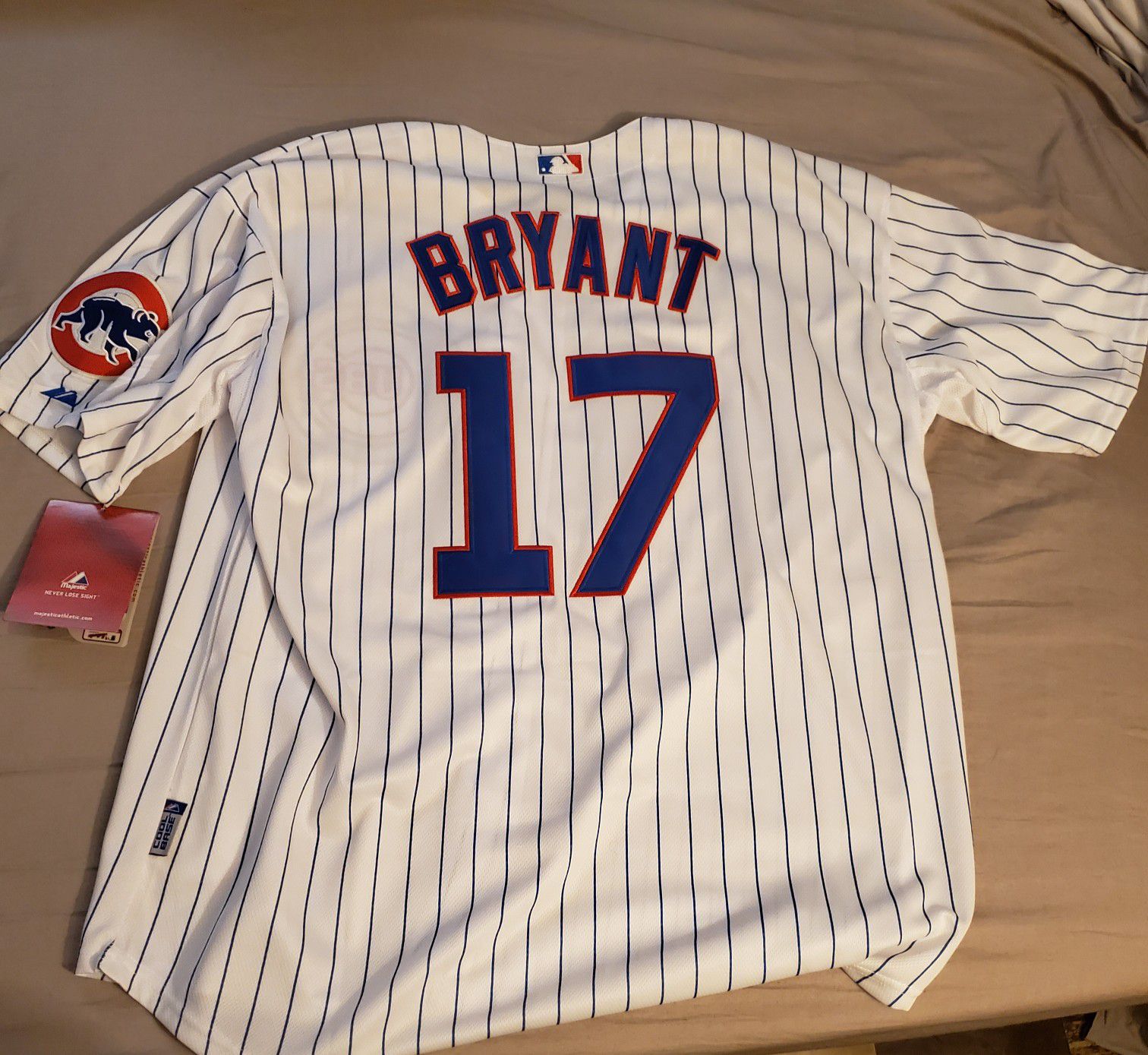 Kris Bryant Chicago Cubs cool gear spring stitched jersey size 52