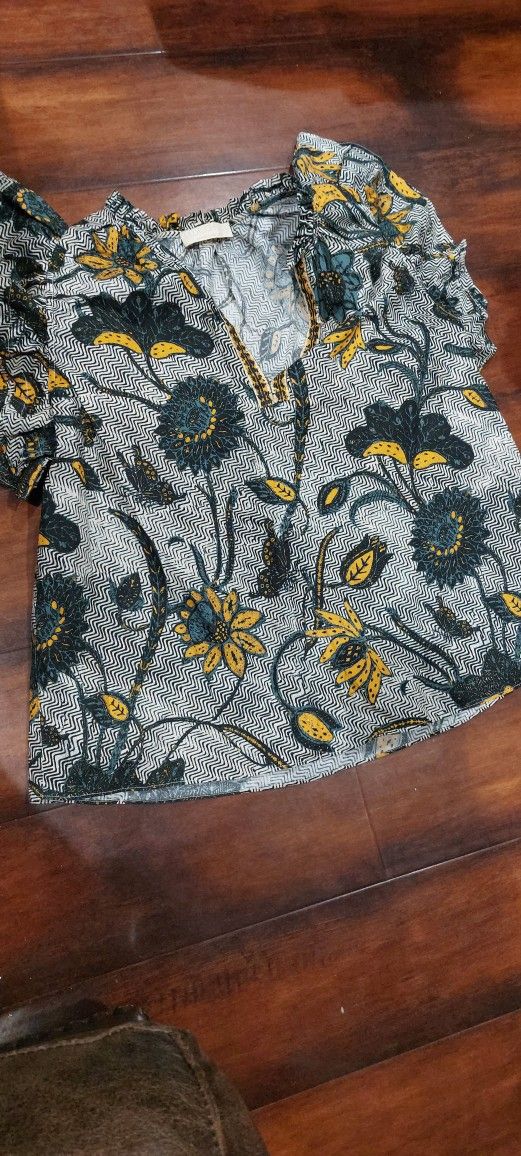 Women Blouse Sz M