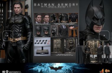 Hot Toys The Dark Knight Batman Armory 2.0