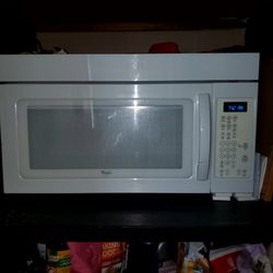 Whirlpool microwave excellent condition
