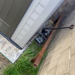 Skateboarding Handrail