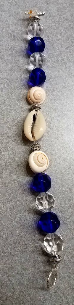 Yemaya handmade saint bracelet/I can also take CUSTOM orders!!!