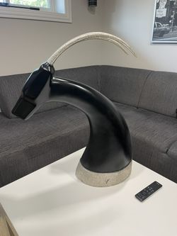 Ibex Antelope Gazelle Black Wooden Head 24inch