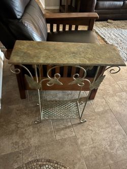 Wrought Iron Console Table