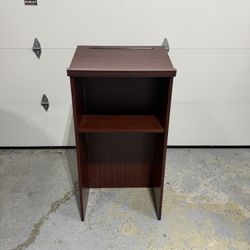 Mahogany Podium