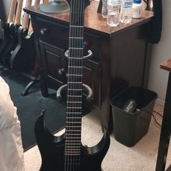 Ibanez GRGR131EX Flat Black Reverse Head Stock