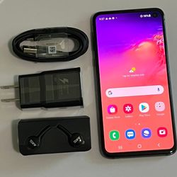 Samsung Galaxy S10e , 128GB ,Factory Unlocked, Excellent Condition Like New 