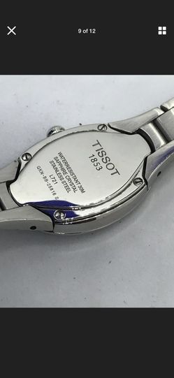 Refurbished WOMENS TISSOT WATCH MODEL L721 Oval Diamond Bezel White Dial Swiss for Sale in West Palm Beach FL OfferUp