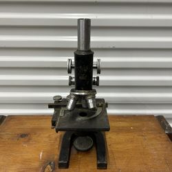 Vintage Bausch And Lomb Microscope 