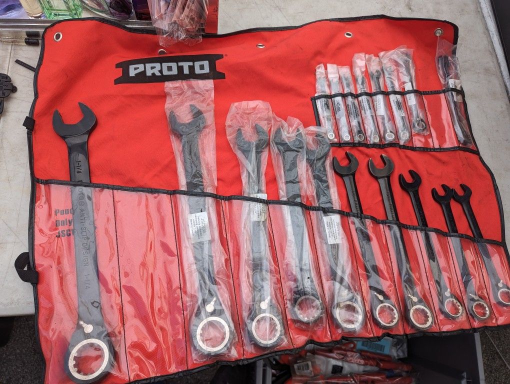 Proto 21pc  Combination Wrench Set New 