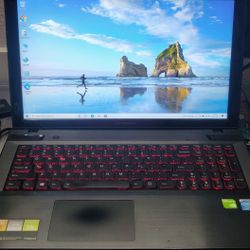 Lenovo IdeaPad Gaming Y510p 15.6" Intel Core ,16gb Ram, 500gb SSD, Nvidia GeForce GT750M 2GB Gaming Graphics, Windows 10, Microsoft O